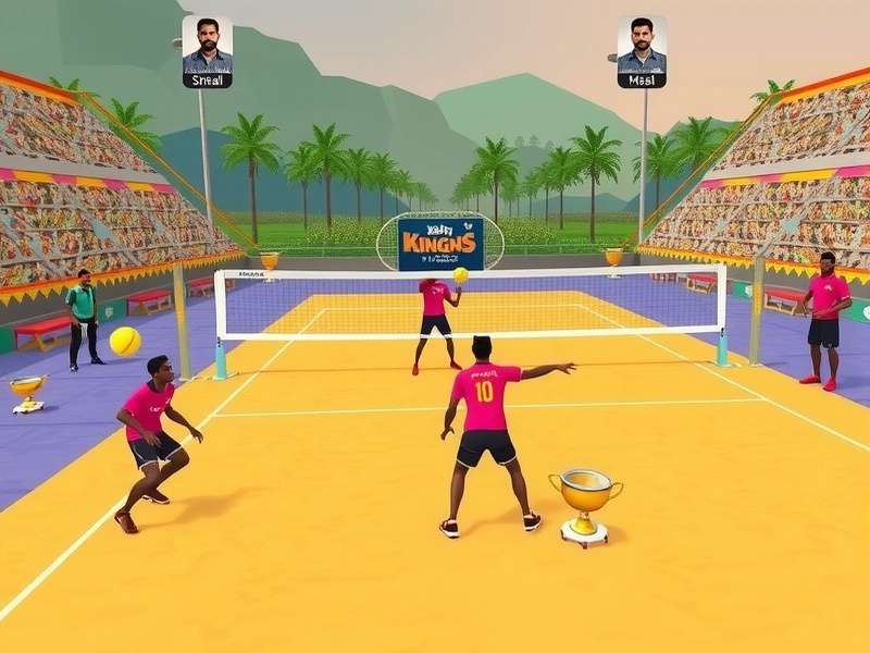 Volley Kings UP Indian festival event showcasing special Diwali tournament